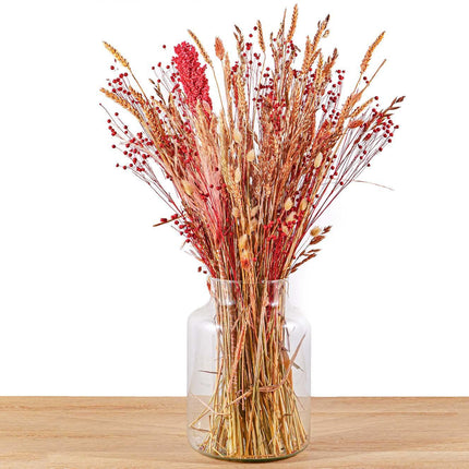 Droogbloemen boeket 'Asciutto' Pink Oasis ↑70cm